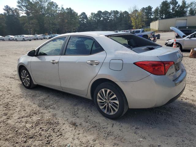 2T1BURHEXHC842394 - 2017 TOYOTA COROLLA L SILVER photo 2