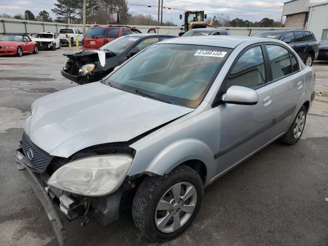 KNADE123366145360 - 2006 KIA RIO SILVER photo 1