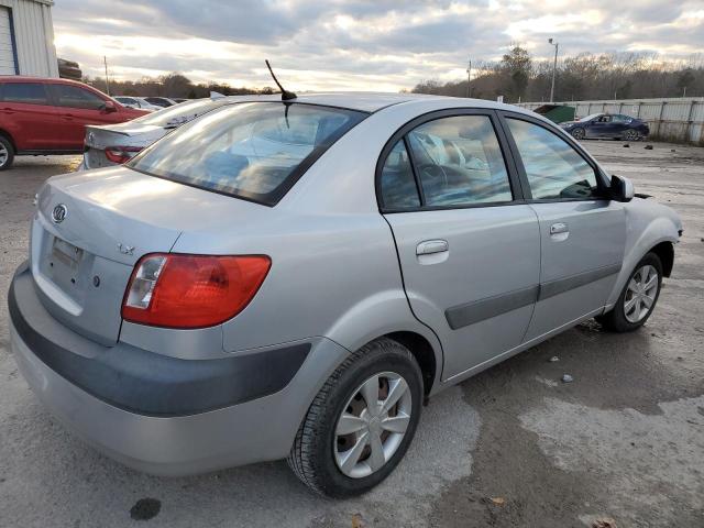 KNADE123366145360 - 2006 KIA RIO SILVER photo 3