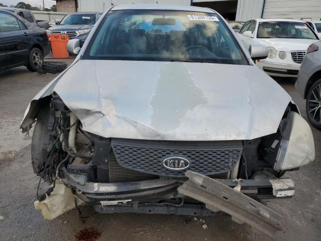 KNADE123366145360 - 2006 KIA RIO SILVER photo 5