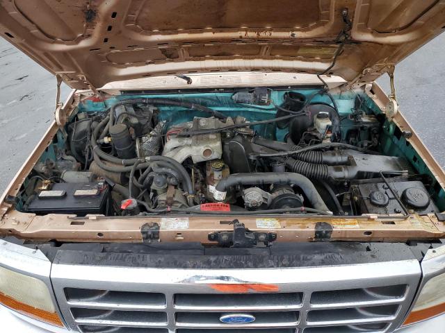 1FTEX15Y1RKB19683 - 1994 FORD F150 TWO TONE photo 11