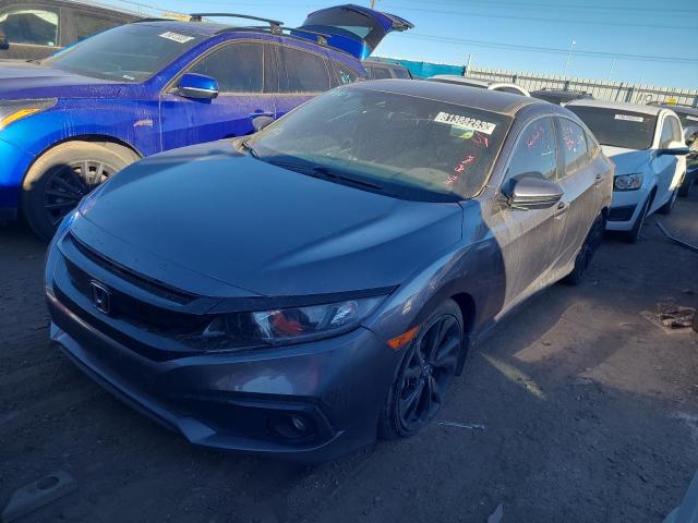 19XFC2F82KE051391 - 2019 HONDA CIVIC SPORT 灰色 照片 1