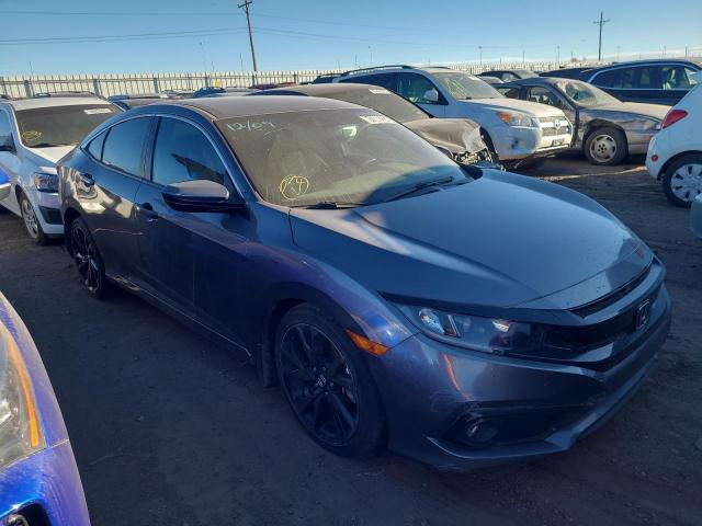 19XFC2F82KE051391 - 2019 HONDA CIVIC SPORT 灰色 照片 4