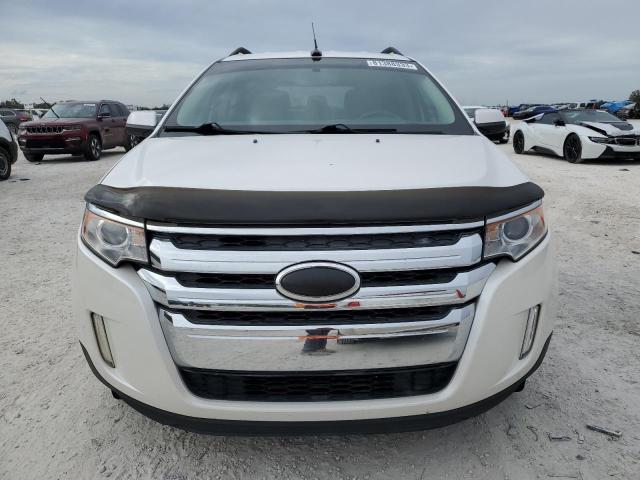 2FMDK3JC3DBB28657 - 2013 FORD EDGE SEL WHITE photo 5