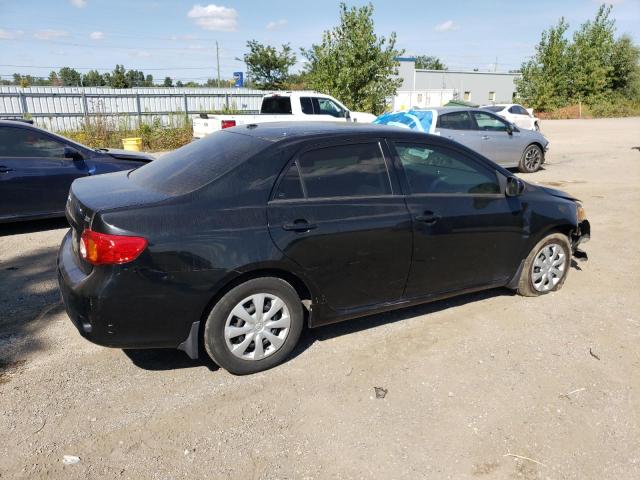 2T1BU4EE1AC257085 - 2010 TOYOTA COROLLA BASE أسود صورة 3