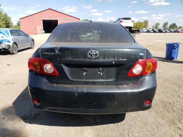 2T1BU4EE1AC257085 - 2010 TOYOTA COROLLA BASE أسود صورة 6
