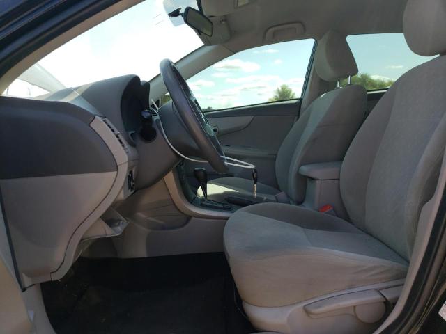 2T1BU4EE1AC257085 - 2010 TOYOTA COROLLA BASE أسود صورة 7