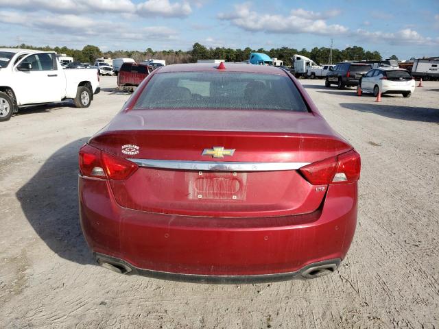 2G1155S30E9316241 - 2014 CHEVROLET IMPALA LTZ RED photo 6