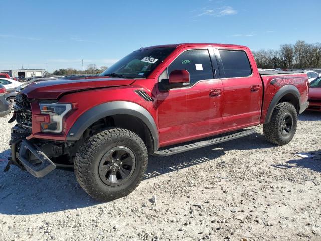 1FTFW1RG9JFD00035 - 2018 FORD F150 RAPTOR RED photo 1