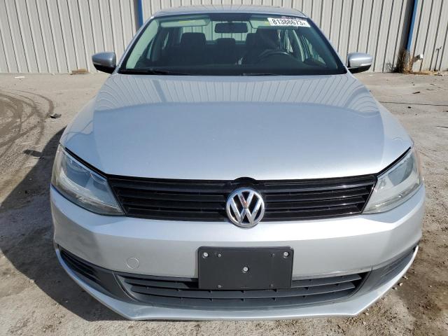 3VWDP7AJXCM467194 - 2012 VOLKSWAGEN JETTA SE SILVER photo 5