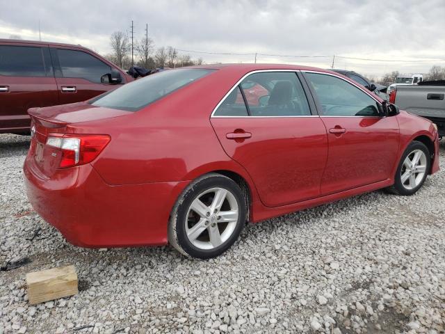 4T1BF1FK1EU737810 - 2014 TOYOTA CAMRY L RED photo 3