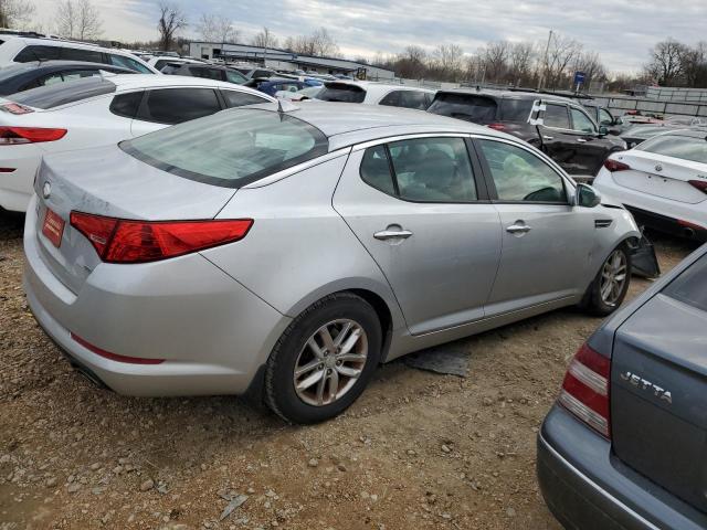 5XXGM4A73DG254392 - 2013 KIA OPTIMA LX SILVER photo 3