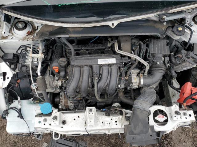 3HGGK5H44LM732504 - 2020 HONDA FIT LX WHITE photo 11