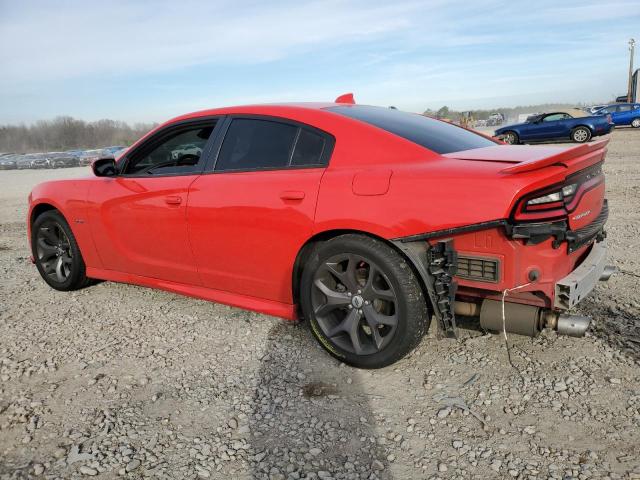 2C3CDXCT4KH633264 - 2019 DODGE CHARGER R/T RED photo 2