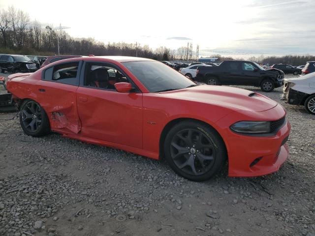 2C3CDXCT4KH633264 - 2019 DODGE CHARGER R/T RED photo 4