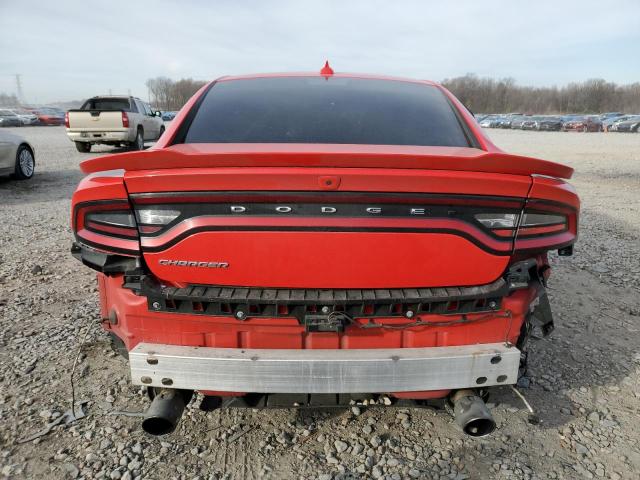 2C3CDXCT4KH633264 - 2019 DODGE CHARGER R/T RED photo 6