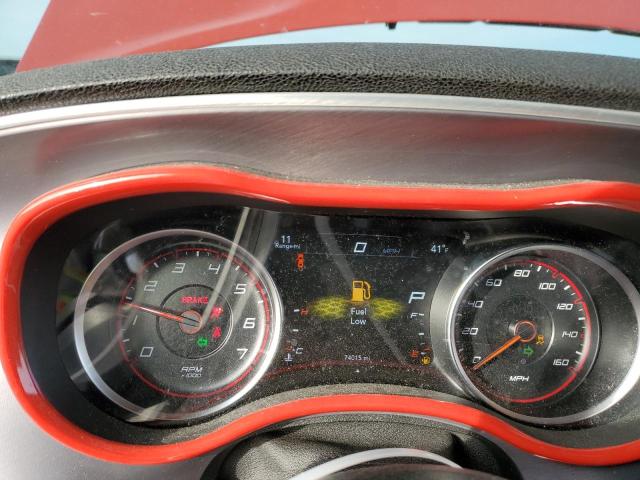 2C3CDXCT4KH633264 - 2019 DODGE CHARGER R/T RED photo 9