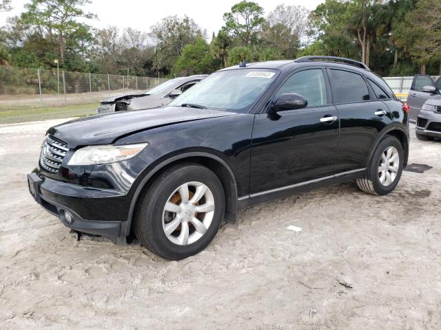 JNRAS08W45X221249 - 2005 INFINITI FX35 BLACK photo 1