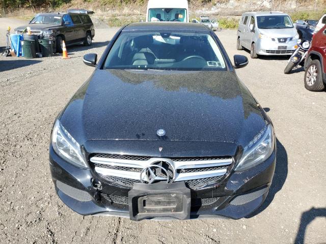 55SWF4KB0FU015377 - 2015 MERCEDES-BENZ C 300 4MATIC BLACK photo 5