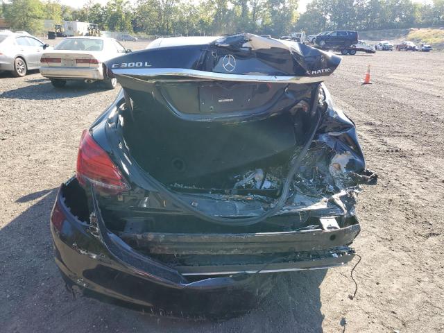 55SWF4KB0FU015377 - 2015 MERCEDES-BENZ C 300 4MATIC BLACK photo 6