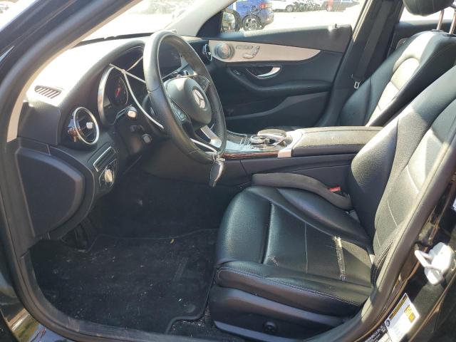 55SWF4KB0FU015377 - 2015 MERCEDES-BENZ C 300 4MATIC BLACK photo 7