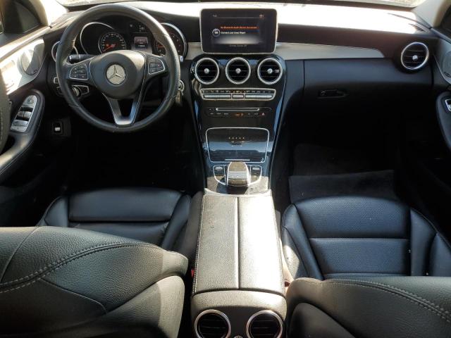 55SWF4KB0FU015377 - 2015 MERCEDES-BENZ C 300 4MATIC BLACK photo 8