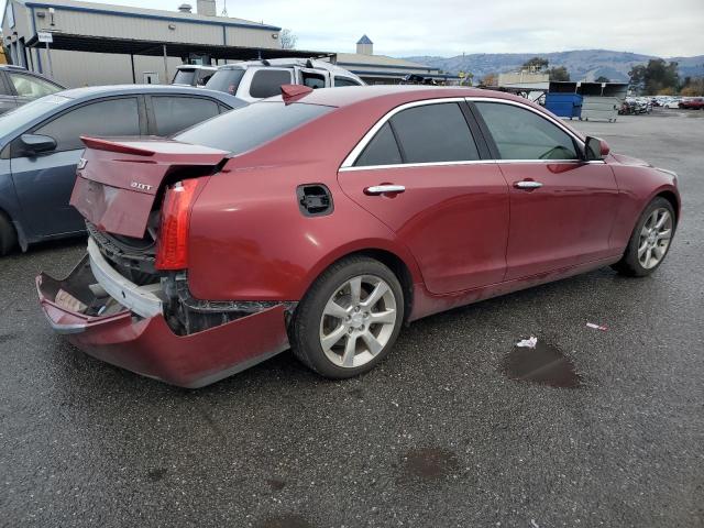 1G6AB5RX0G0114041 - 2016 CADILLAC ATS LUXURY RED photo 3
