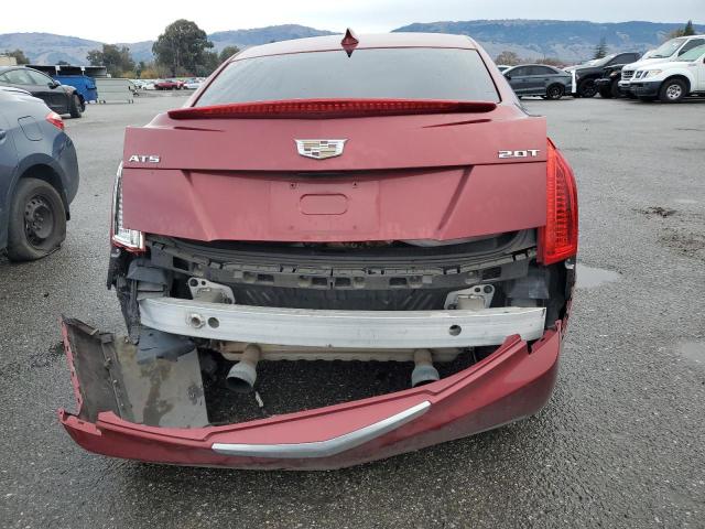 1G6AB5RX0G0114041 - 2016 CADILLAC ATS LUXURY RED photo 6