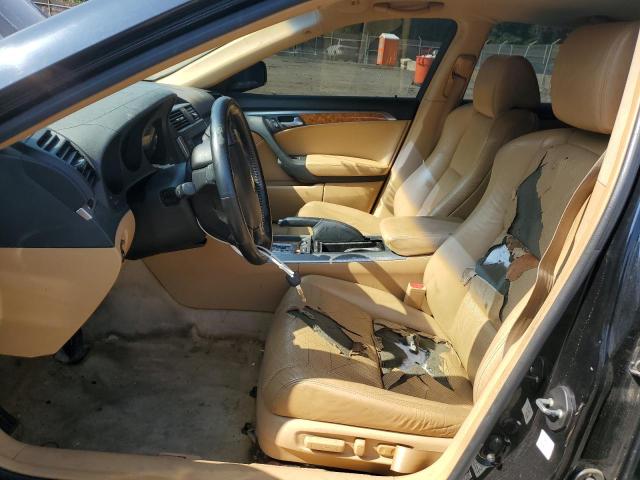 19UUA66244A009621 - 2004 ACURA TL BLACK photo 7