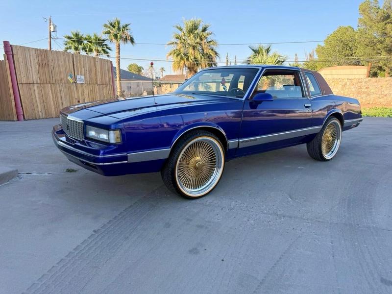 1G1GZ37Z1GR171879 - 1986 CHEVROLET MONTE CARL PURPLE photo 2