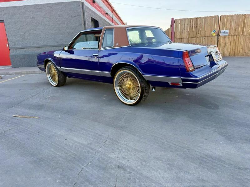 1G1GZ37Z1GR171879 - 1986 CHEVROLET MONTE CARL PURPLE photo 3