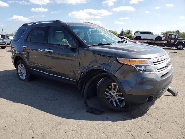 1FM5K8D87FGC07432 - 2015 FORD EXPLORER XLT Gri fotoğraf 4
