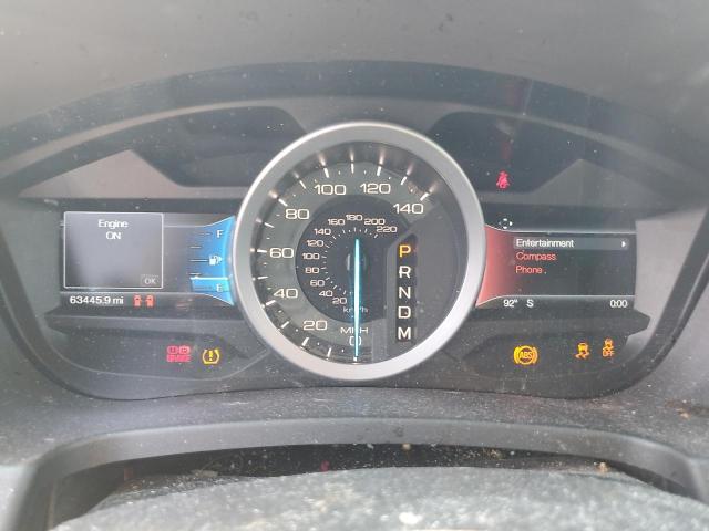 1FM5K8D87FGC07432 - 2015 FORD EXPLORER XLT Gri fotoğraf 9