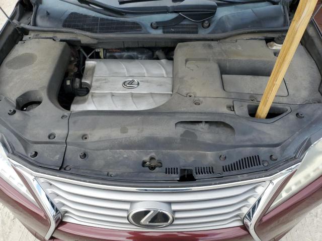 2T2BK1BA7FC314513 - 2015 LEXUS RX 350 BASE 勃艮第红 照片 12