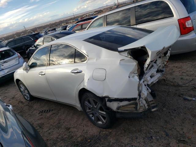 JTHBJ46G472128353 - 2007 LEXUS ES 350 WHITE photo 2