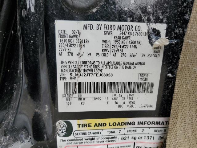 5LMJJ2JT7FEJ08058 - 2015 LINCOLN NAVIGATOR BLACK photo 13