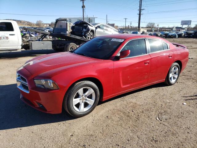 2C3CDXBG3CH142979 - 2012 DODGE CHARGER SE RED photo 1
