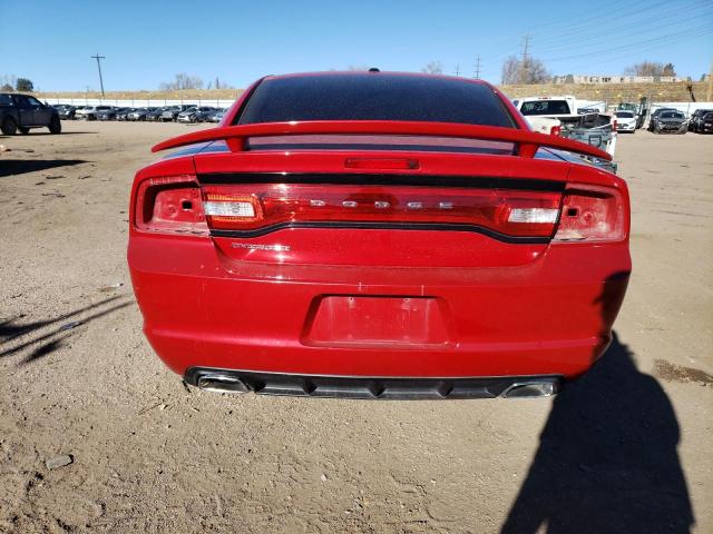 2C3CDXBG3CH142979 - 2012 DODGE CHARGER SE RED photo 6