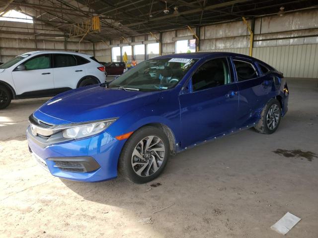 19XFC2F70HE058212 - 2017 HONDA CIVIC EX BLUE photo 1