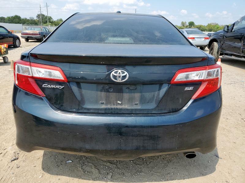 4T1BF1FK4CU146710 - 2012 TOYOTA CAMRY BASE BLACK photo 6