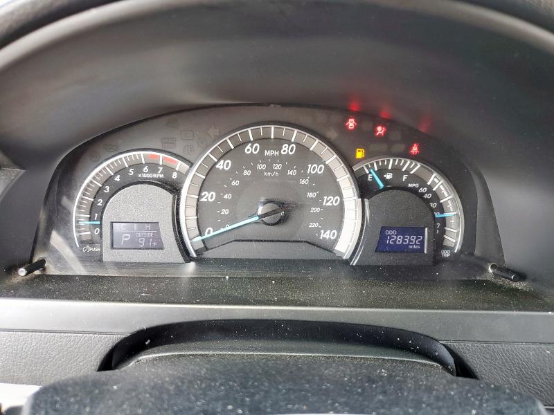 4T1BF1FK4CU146710 - 2012 TOYOTA CAMRY BASE BLACK photo 9