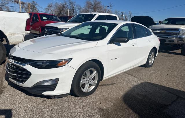 1G1ZC5ST8KF171655 - 2019 CHEVROLET MALIBU LS WHITE photo 2