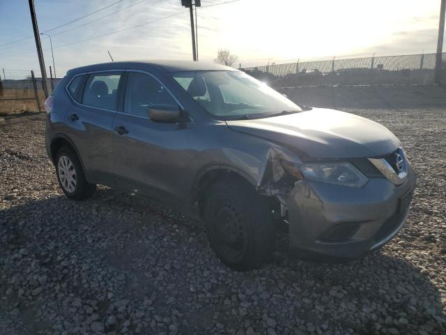 KNMAT2MV2GP670731 - 2016 NISSAN ROGUE S GRAY photo 4