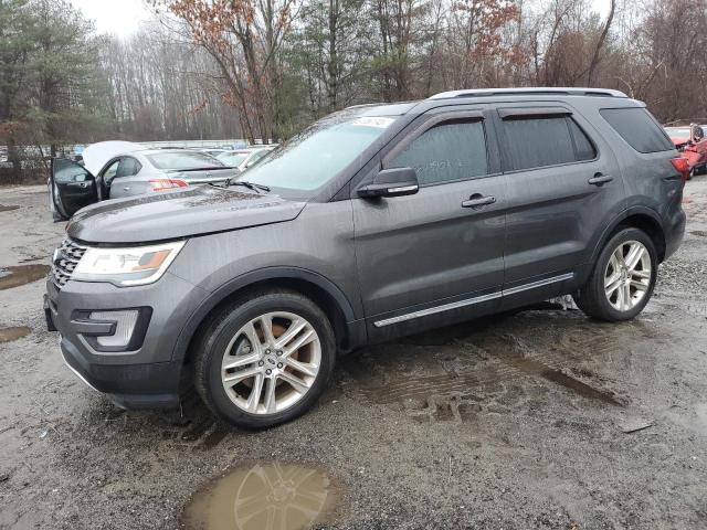 1FM5K8D85GGC79750 - 2016 FORD EXPLORER XLT GRAY photo 1