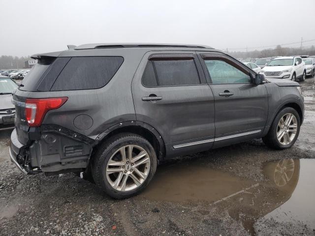 1FM5K8D85GGC79750 - 2016 FORD EXPLORER XLT GRAY photo 3