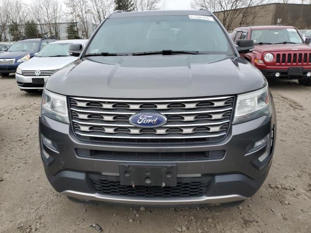 1FM5K8D85GGC79750 - 2016 FORD EXPLORER XLT GRAY photo 5