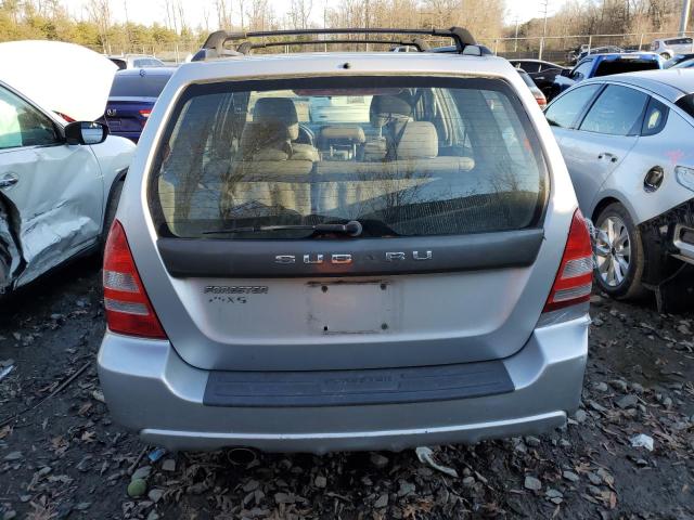 JF1SG65643H768175 - 2003 SUBARU FORESTER 2.5XS Серебристый фото 6