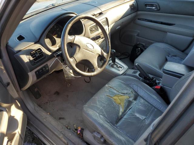 JF1SG65643H768175 - 2003 SUBARU FORESTER 2.5XS Серебристый фото 7