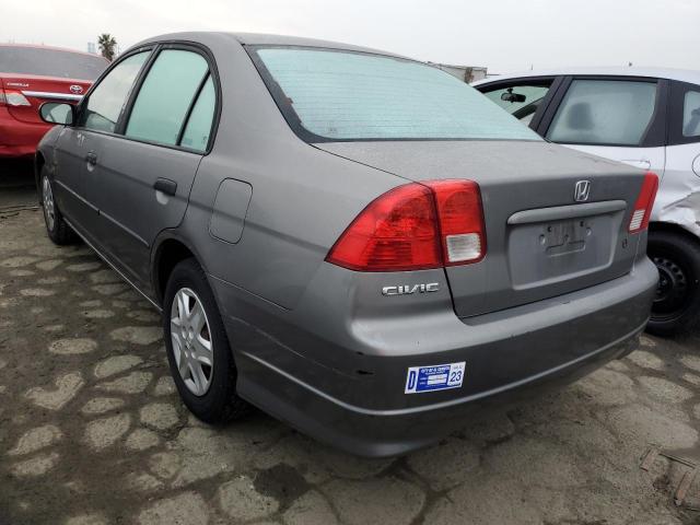 1HGES16355L011123 - 2005 HONDA CIVIC DX VP Boz foto 2