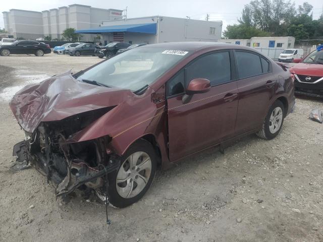 2013 HONDA CIVIC LX, 